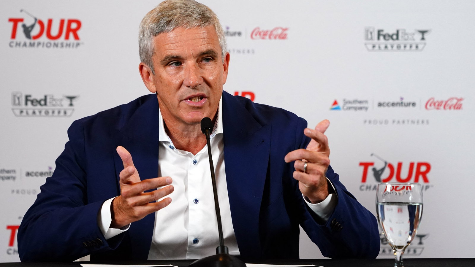 PGA Tour commissioner Jay Monahan